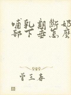 哺乳期断奶后胸部下垂怎么办封面