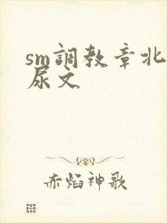 sm调教章北憋尿文封面