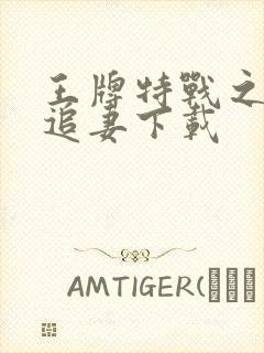 王牌特战之军少追妻下载封面