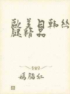 欧美日韩丝袜美腿精品