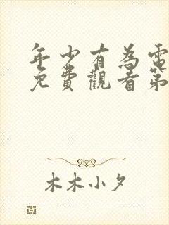 年少有为电视剧免费观看第10集封面