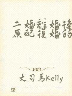 二婚离婚后又和原配复婚的