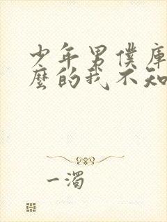 少年男仆库洛什么的我不知道