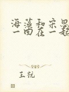 海藻和宋思明第一回在一起封面