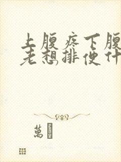 上腹疼下腹胀痛老想排便什么原因