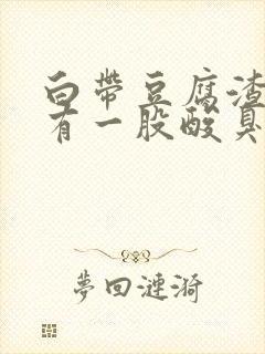 白带豆腐渣状还有一股酸臭味封面