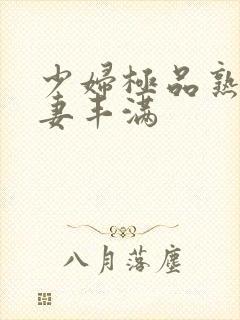 少妇极品熟妇人妻丰满