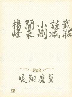 杨开小说武炼巅峰未删减版