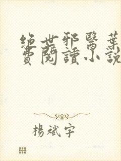 绝世邪医叶凡免费阅读小说封面