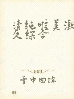 清纯唯美激情久久综合封面