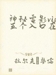 神秘电影vip五个入口在哪