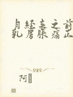 月经来之前几天乳房胀痛正常吗