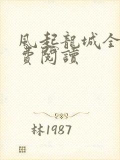 风起龙城全本免费阅读
