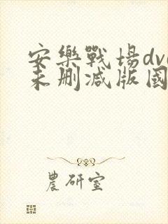 安乐战场dvd未删减版国语