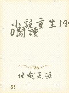 小说重生1990阅读
