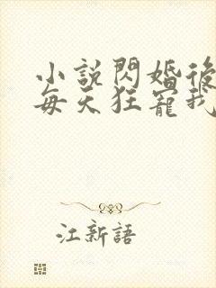 小说闪婚后大叔每天狂宠我免费阅读