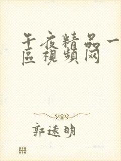 午夜精品一区二区视频网