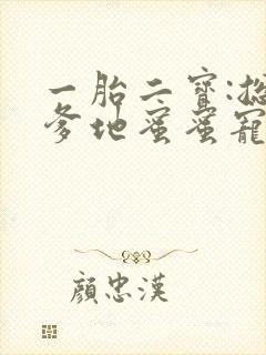 一胎二宝:总裁爹地蜜蜜宠封面