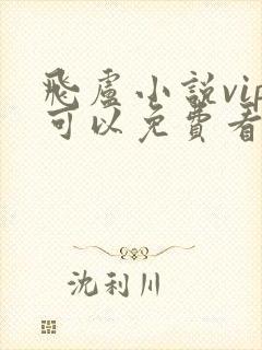 飞卢小说vip可以免费看吗