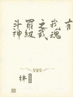 斗罗之我有十大神级武魂