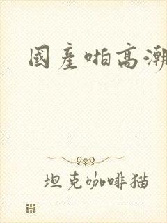 国产啪高潮白浆