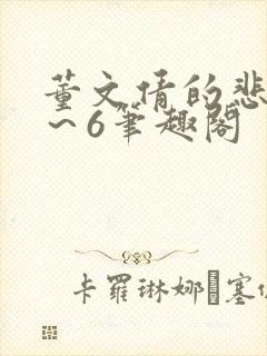 董文倩的悲哀1～6笔趣阁