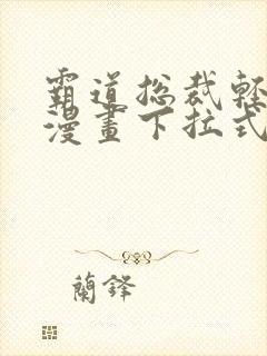 霸道总裁轻点爱漫画下拉式免费看