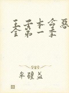 王子本命恶役千金第一季