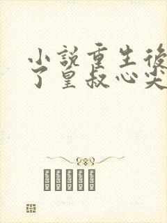 小说重生后我成了皇叔心尖宠