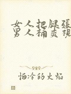 女人把腿张开让男人桶爽视频