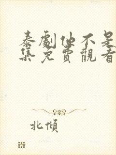 泰剧他不是我全集免费观看