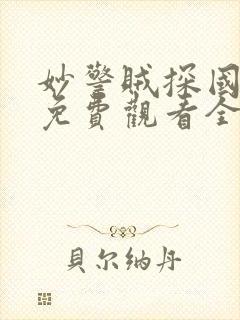 妙警贼探国语版免费观看全集封面