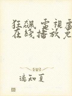 狂飙 电视剧 在线播放免费