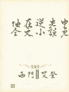 他在逆光中告白全文小说免费阅读