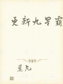 更新九星霸体诀封面