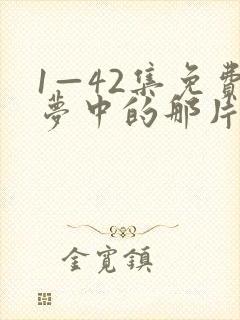 1—42集免费梦中的那片海