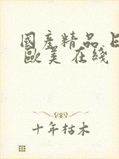 国产精品 日韩 欧美 在线