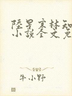 陆星寒林知微的小说全文免费阅读封面