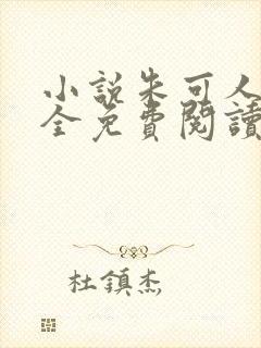 小说朱可人陈南全免费阅读