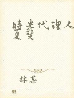 时光代理人壁纸夏斐