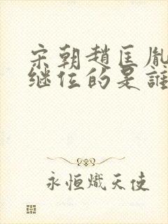 宋朝赵匡胤后代继位的是谁