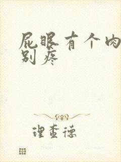 屁眼有个肉球特别疼