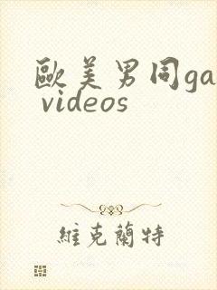 欧美男同gay videos封面