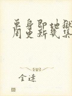 单身即地狱5每周更新几集封面