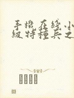 手机在线小说超级特种兵之王