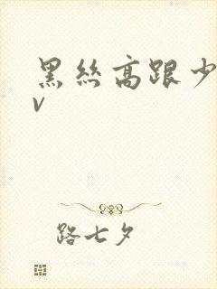 黑丝高跟少妇av