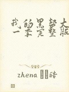 我的黑帮大佬第一季完整版免费观看封面