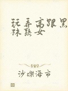 玩弄高跟黑色丝袜熟女封面