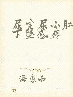 尿完尿小肚子有下坠感疼