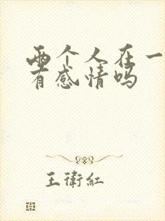 两个人在一起了有感情吗